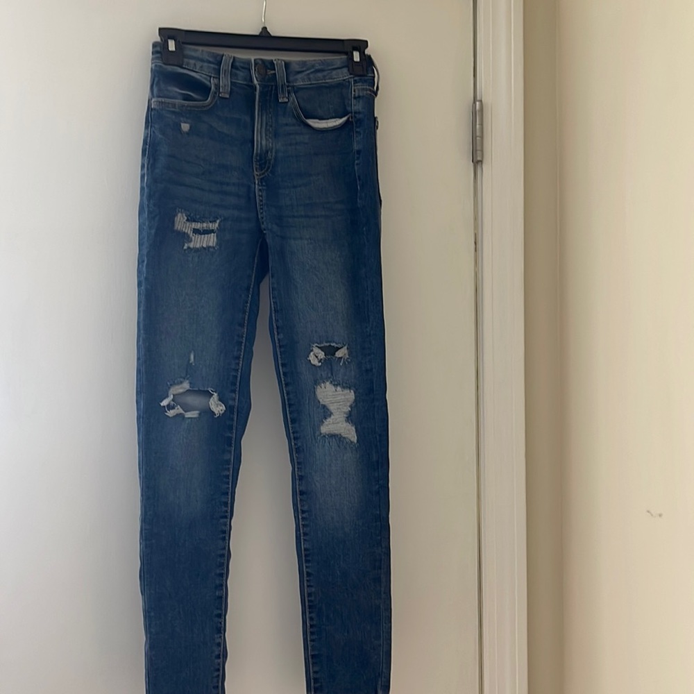 Super high rise jeggings